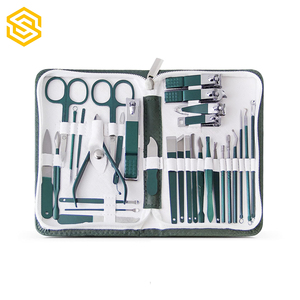 Premium Professional Stainless Steel <b>Nail</b> Care <b>Kit</b> Manicure Pedicure Set Durable Grooming Tools Customized Color Wholesale Offer - Product Image 1