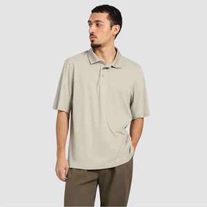 เสื้อโปโลผ้าฝ้ายผสมสำหรับผู้ชาย ระบายอากาศได้ดี สวมใส่สบาย มีสไตล์ - Product Image 5