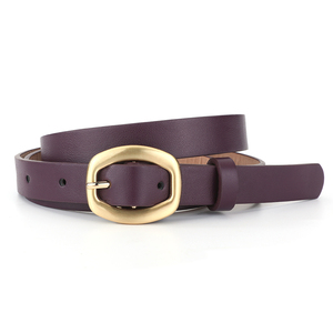 Se Aceptan Pedidos Pequeños: Cinturones de Cuero PU para Mujer, Cinturones con Hebilla de Pin, Cinturón Marrón para Jeans, Cintos para Estudiantes - Product Image 1