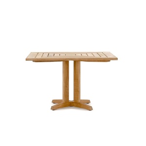 Mesa de Comedor Rectangular de Madera Maciza, Diseño Moderno y Minimalista, Estable, para 4 Personas, Muebles para el Hogar - Product Image 1