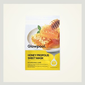Mascarillas Faciales GLOWPOOL Coreanas K-Beauty Glowful Honey Propolis, Hechas en Corea, 10 Unidades, Cuidado Facial - Product Image 6