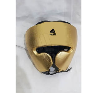 Conjuntos de Boxeo de Cuero de Alta Calidad al por Mayor, Hechos a Medida, Guantes de Boxeo OEM, Protector de Cabeza y Protector Inguinal, Kit de Sparring - Product Image 2