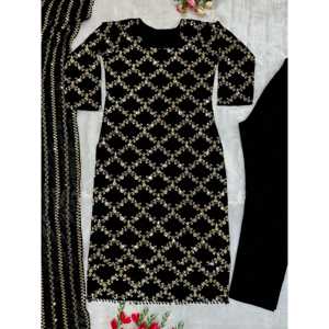 Conjunto de ropa de fiesta con bordado para mujer - Product Image 2