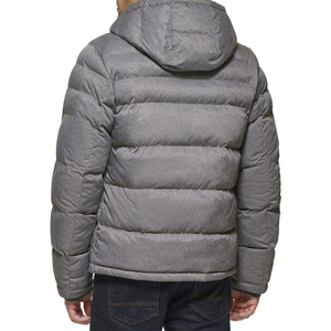 Low MOQ Custom Logo Womens Winter Hooded Puffer <b>Jacket</b> Oversized Fashion <b>Warm</b> Lightweight Thermal Quilted Insulated Supplier - Product Image 2