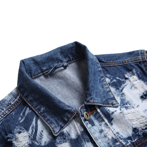 High Quality Denim <b>Jacket</b> <b>Men</b> Cotton Blue Winter <b>Warm</b> Jeans Fashion Classic Slim Denim <b>Jacket</b> Casual Denim <b>Men</b> Available - Product Image 3