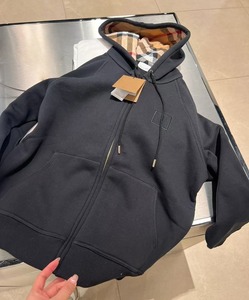Nouvelle veste à capuche de luxe 2026 pour homme, motif à carreaux de haute qualité, coupe-vent, sport décontracté, pour homme et femme - Product Image 5