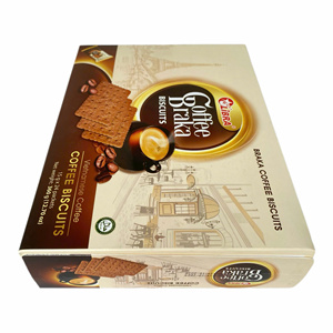| Sampling Service Available, ODM | Authentic Coffee Taste Braka Coffee Crackers 360g Crispy Sweet Snack From Direct Factory - Product Image 4