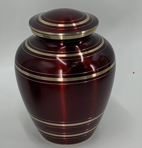 โกศบรรจุอัฐิทองเหลืองขัดเงาสำหรับผู้ใหญ่ สไตล์อเมริกัน/ยุโรป - Product Image 5