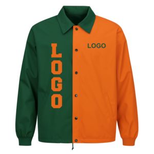 เสื้อแจ็คเก็ตโค้ช A&M FAMU ฟลอริด้า แบบสั่งทำพิเศษ พร้อมปักโลโก้ลายกรีก เสื้อแจ็คเก็ตกันลม 100% โพลีเอสเตอร์ เสื้อแจ็คเก็ตสไตล์เรโทร - Product Image 1