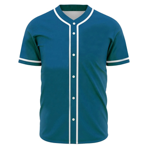 Maillots de baseball sur mesure grande taille pour l'été – Vente en gros, vierges ou imprimés par sublimation, pour équipes – Coton/Polyester respirant et à séchage rapide - Product Image 2