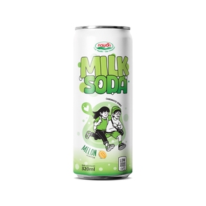 Soda de leche de naranja de etiqueta privada 320ml bebida carbonatada de leche con sabor a frutas OEM/ODM suministro al por mayor Nawon fábrica de refrescos - Product Image 3