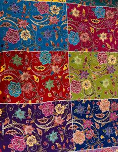 Tissu Jacquard Brocart Brodé Schiffli en Dentelle Miel, Impression Personnalisée, Tricoté, Poids Moyen 200g/m, Largeur 43/44 pouces, pour Femme - Product Image 4