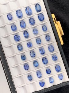พลอยไพลินธรรมชาติเจียระไนสะอาด สำหรับทำเครื่องประดับ ขายส่ง - Product Image 3