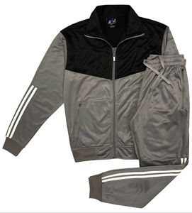 Men's Orange Black Color Block Hooded 100% Cotton <b>Tracksuit</b> Set Full Sleeve Drawstring Sweatshirt Side Pockets Sporty Casual - Product Image 6