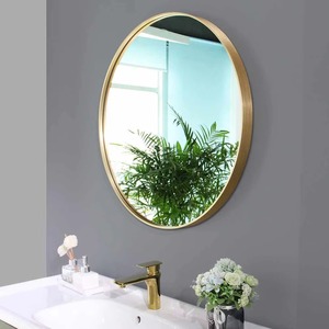 Round Metal Frame Handmade Contemporary Wall <b>Mirror</b> with Hand-Polished Edge REHMAN <b>CRAFT</b> - Product Image 6