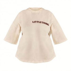 T-shirts en coton surdimensionnés personnalisés avec impression en relief, unisexes, à manches courtes, impression personnalisée, t-shirt décontracté pour femmes, fitness - Product Image 2