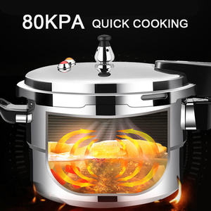 Cuisinière à pression élégante avec une construction de qualité supérieure, technologie de chauffage rapide, caractéristiques de sécurité sécurisées, poignées confortables. - Product Image 3