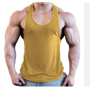 Débardeur Homme à Coupe Ample pour l'Entraînement, T-shirt Sans Manches Déchiré pour Homme, Débardeur Musculation pour Homme - Product Image 4