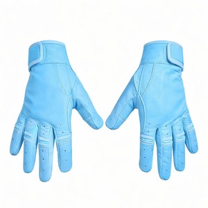 Best Price RTS Hotest Wholesale 2026 Custom Size Genuine Sheep Leather Baseball Batting <b>Gloves</b> Comfortable Custom Logo - Product Image 2