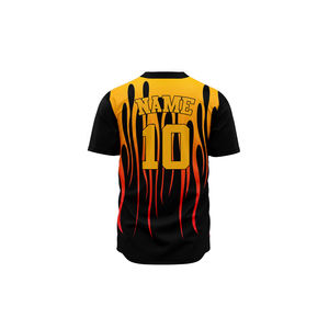 Chaquetas de béisbol transpirables con estampado digital por sublimación, diseño personalizado OEM, hechas a medida. - Product Image 6