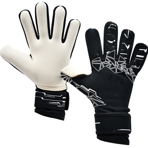 Guantes de Portero de Fútbol Transpirables de Cuero, Impermeables, con Protección UV, Antideslizantes, Correa de Muñeca Ajustable, Ligeros, para Uso en Exteriores - Product Image 1