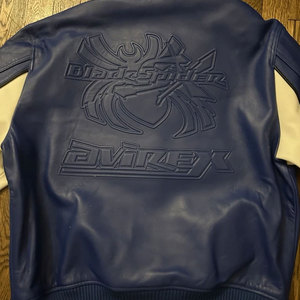 Custom Made Avirex Leather Jackets Streetwear Style Winter Warm Men's Competitive Price Avirex Leather Jackets - Product Image 5