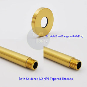 Brazo de ducha de techo de alta resistencia, el más vendido en stock, con MOQ bajo - Product Image 3