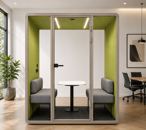 ห้องประชุมสำเร็จรูปแบบโมดูลาร์ระดับพรีเมียม – สำหรับ 1-2 ที่นั่ง - Product Image 6
