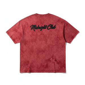 Camiseta Informal de Corte Regular para Mujer, de Forro Polar de Poliéster, Transpirable, Lisa, con Cuello Redondo, Manga Corta, Logotipo Visible, Rojo Intenso, 180g, Primavera/Verano - Product Image 6