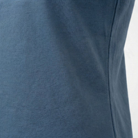 Kaos Wanita Kerah Bulat Lengan Pendek Warna Polos Kasual Bahan Kanvas Fit Reguler Musim Panas Ramah Lingkungan Slim Fit