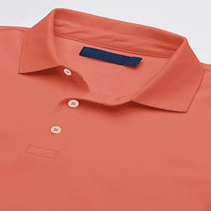 เสื้อกอล์ฟผู้ชายดีไซน์ใหม่ขายดี ทรงปกติ สวมใส่สบาย ผ้าโพลีเอสเตอร์ถักเนื้อแน่น ไม่ยับ ติดกระดุม รับสกรีนโลโก้ ผลิตในปากีสถาน - Product Image 2