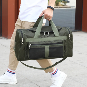 Elegante bolsa de lona de viaje para gimnasio, entrenamiento deportivo y viajes de fin de semana al aire libre, resistente y de alta capacidad. - Product Image 2