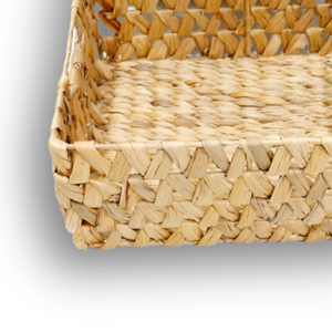 Cesta de Mimbre de Ratán Natural con Tapa, Organizador Tejido a Mano para el Hogar, Dormitorio, Sala de Estar - Product Image 3