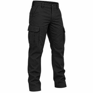 Pantalones de Guardia de Seguridad Personalizados para Hombre, Pantalones de Trabajo Industriales, Pantalones con Bolsillos Tipo Cargo, Color Sólido, Uniformes de Guardia Personalizados para Hombre - Product Image 3