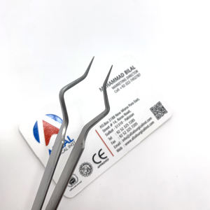 Pinzas de nueva forma de precisión sostenible para extensiones de pestañas Pinzas de pestañas de aislamiento especial perfectas - Product Image 2