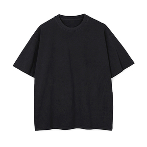 T-shirt en coton pour homme, confortable, décontracté, OEM, tissu léger, fournisseur de t-shirts en coton pour homme - Product Image 1