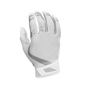 KATBROS INDUSTRIES <b>White</b> <b>Acrylic</b> Knit Fabric Batting Gloves Ambidextrous Hook Loop Closure Durable Breathable Eco-Friendly - Product Image 2