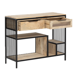 Consola Vandana Elara Vento de madera de mango y metal Héloïse - Product Image 3