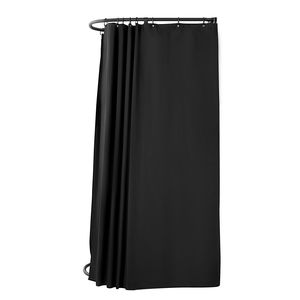 Cortina Portatile per Spogliatoio in Poliestere Spesso con Ganci Ombreggianti, Schermo per Spazio Privato e Divisorio per Ambienti - Product Image 1