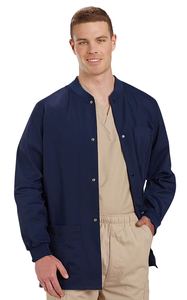 เสื้อแจ็คเก็ตสครับแบบใหม่สำหรับฤดูใบไม้ร่วงและฤดูหนาว แขนยาว ซิปด้านหน้า ผ้าสเตรช ระบายอากาศได้ดี เหมาะสำหรับพยาบาลและงานด้านการแพทย์ - Product Image 2