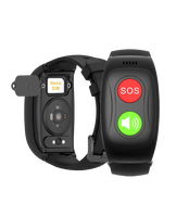 Reloj Inteligente con Alerta de Caídas para Personas Mayores, Rastreo GPS Remoto en Tiempo Real, Llamadas de Emergencia con un Clic, 4G LTE, Pantalla Táctil Android