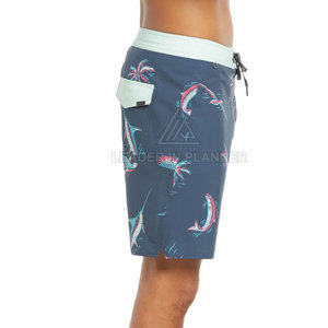 กางเกงชายหาดผู้ชายขายตรงจากโรงงาน โพลีเอสเตอร์ 100% แบบเรียบ สวมใส่สบาย เอวกลาง แห้งเร็ว ระบายอากาศได้ดี มีไซส์ตามสั่งสำหรับขายออนไลน์ - Product Image 4