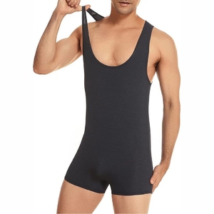 Wrestling <b>Singlet</b> Men’s Custom Printed Athletic Uniform Stretch Compression Sportswear for Training and Competition - Product Image 3