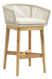 Nouveau design de table de bar rectangulaire en bois d'acacia avec corde avec 4 chaises du fabricant vietnamien - Product Image 2