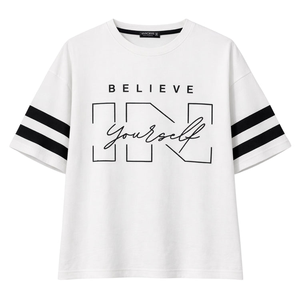 Camisetas Unisex de Corte Regular con Estampado por Sublimación en la Parte Delantera, Hombros Caídos, Diseños Personalizados, Transpirables, de Secado Rápido, Casuales para Verano - Product Image 2