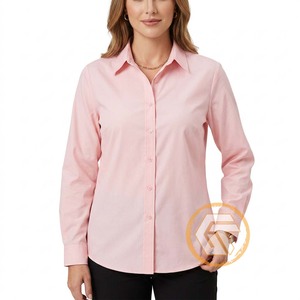 Alpha |   Chemise décontractée noire pour femme Kapa avec logo brodé sur le devant, manches raglan, col rabattu, 100 % coton, écologique - Product Image 2