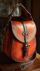 Sac à bandoulière unisexe en cuir PU, style vintage, mode estivale - Product Image 6