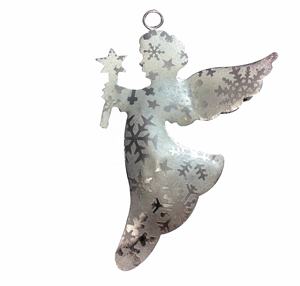 2025 nouveau Design indien artisanat haute qualité décoration de noël métal suspendu ornement pour la maison taille personnalisée article en gros - Product Image 2