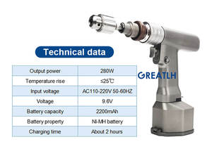 Perceuse orthopédique multifonctionnelle Stryker, perceuses et scies électriques orthopédiques par Surgiright - Product Image 4