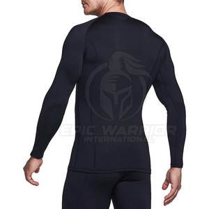 Camisetas de Compresión para Hombre con Logotipo Personalizado, Ropa Deportiva para Entrenamiento y Running - Product Image 2